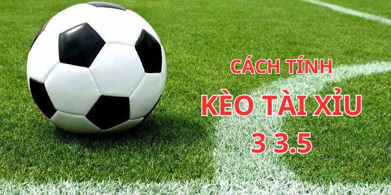 Cách tính kèo tài xỉu 3 3.5 chuẩn xác nhất hiện nay